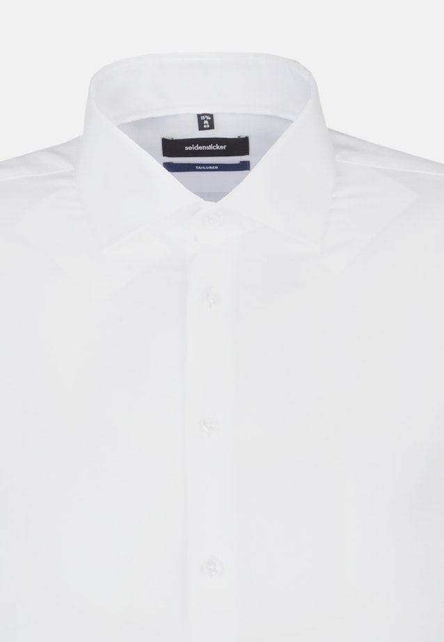 Non-iron Structure Business Shirt in Shaped with Kent-Collar in White |  Seidensticker Onlineshop