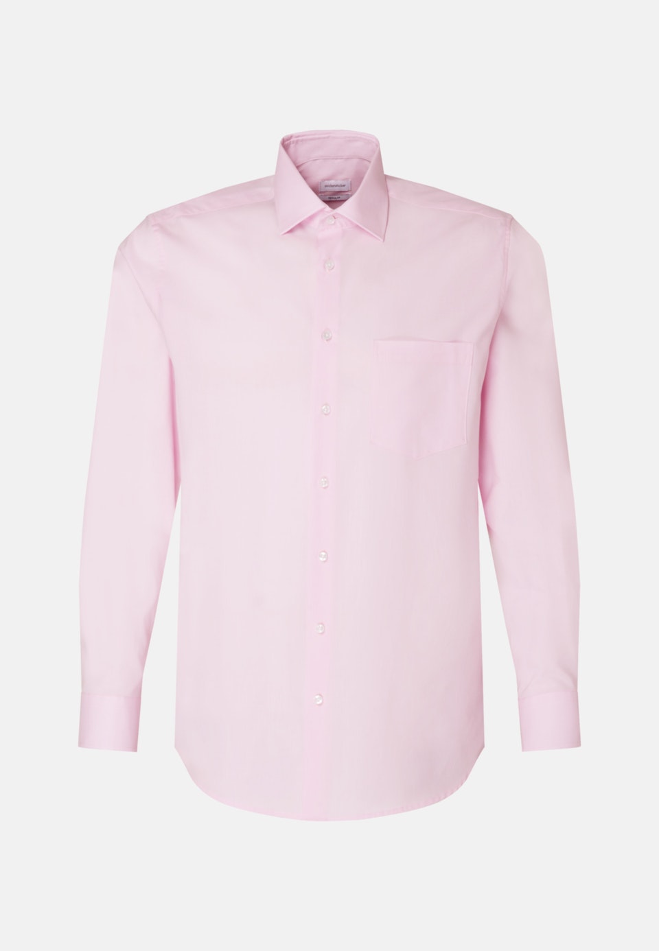 Bügelfreies Fil a fil Business Hemd in Regular mit Kentkragen in Rosa/Pink |  Seidensticker Onlineshop