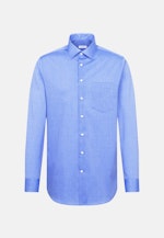Regular Business shirt Uni in Medium Blue |  Seidensticker Onlineshop