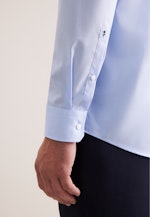 Regular Chemise d'affaires Uni in Bleu Clair |  Seidensticker Onlineshop
