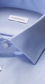 Regular Business shirt Uni in Light Blue |  Seidensticker Onlineshop
