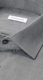 Regular Business shirt Uni in Grey |  Seidensticker Onlineshop