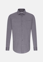 Regular Business Hemd Uni in Schwarz |  Seidensticker Onlineshop