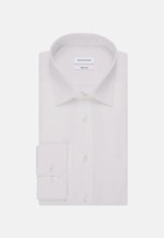 Chemise Business Regular Fil à fil Col Kent in Blanc |  Seidensticker Onlineshop