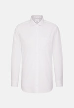 Chemise Business Regular Fil à fil Col Kent in Blanc |  Seidensticker Onlineshop