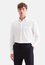 Regular Business shirt Uni in White |  Seidensticker Onlineshop