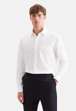 Regular Business shirt Uni in White |  Seidensticker Onlineshop