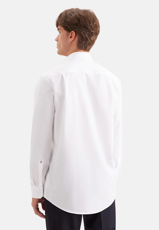 Regular Business shirt Uni in White |  Seidensticker Onlineshop