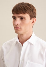 Regular Business shirt Uni in White |  Seidensticker Onlineshop