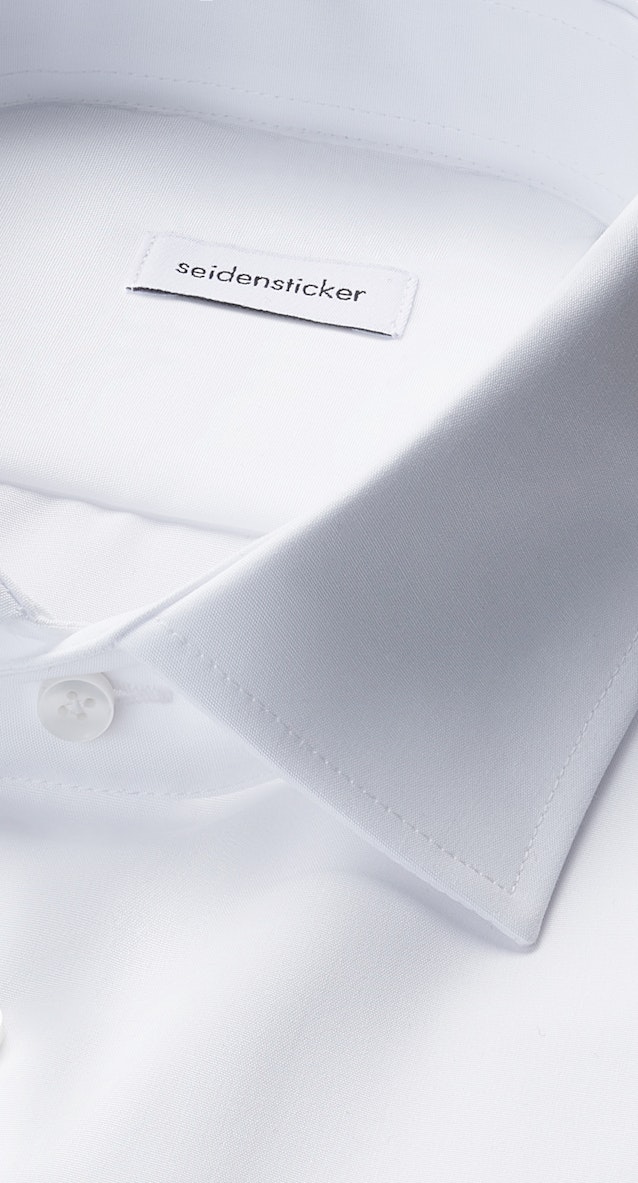 Regular Business shirt Uni in White |  Seidensticker Onlineshop