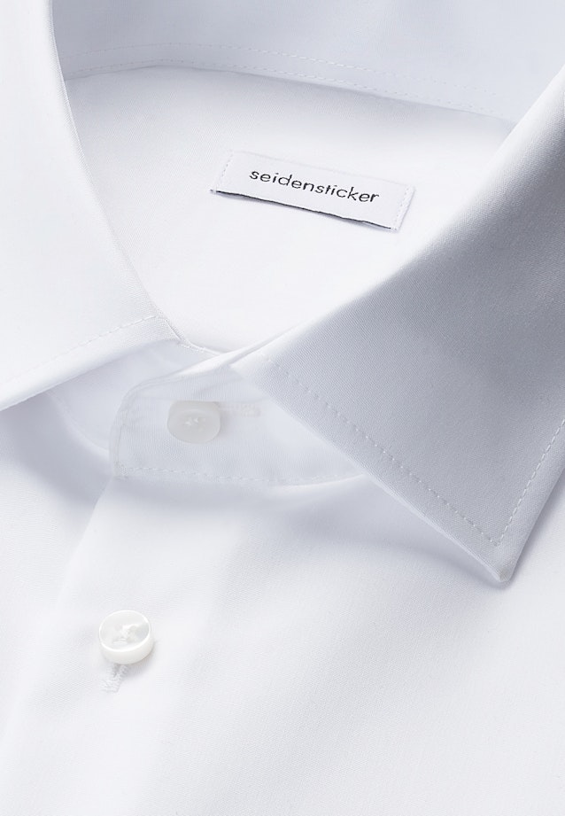 Regular Business Hemd Uni in Weiß |  Seidensticker Onlineshop