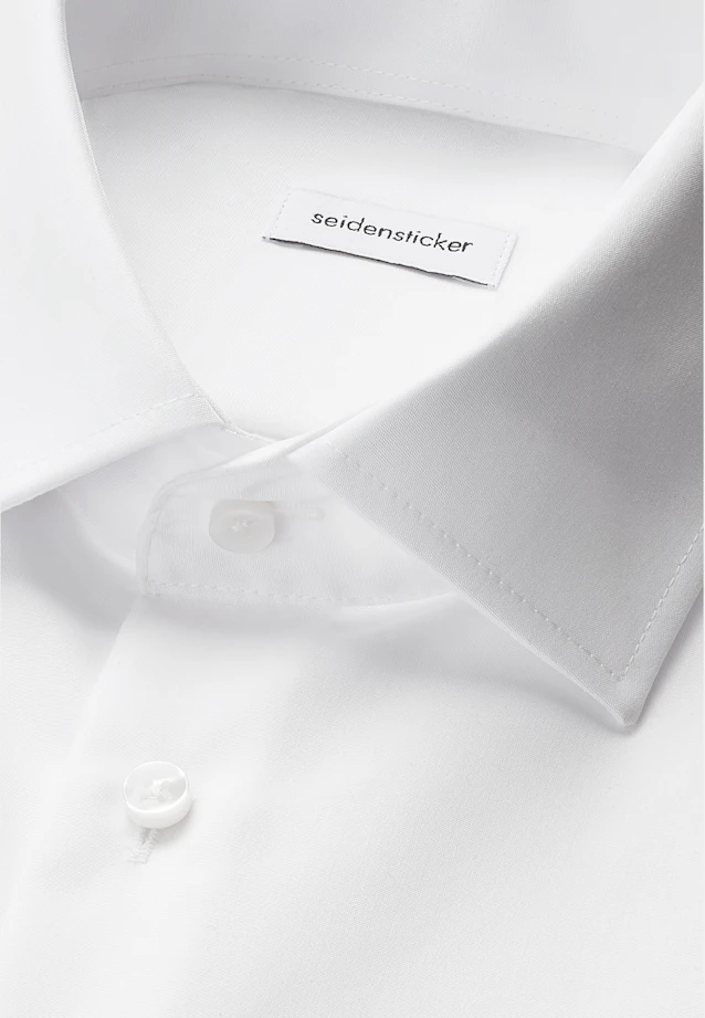 Regular Business shirt Uni in White |  Seidensticker Onlineshop