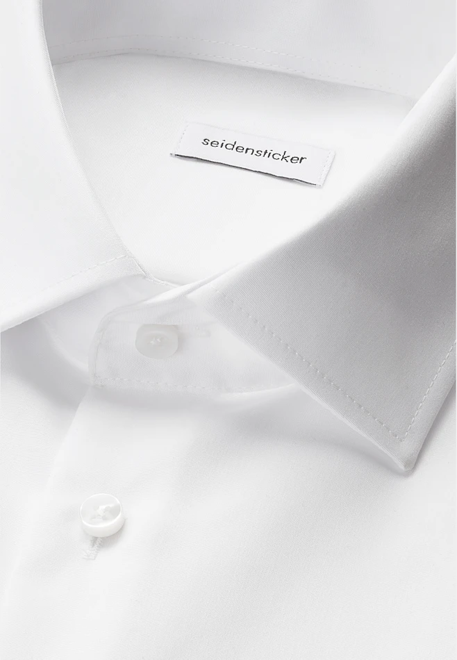 Regular Business Hemd Uni in Weiß | Seidensticker Onlineshop