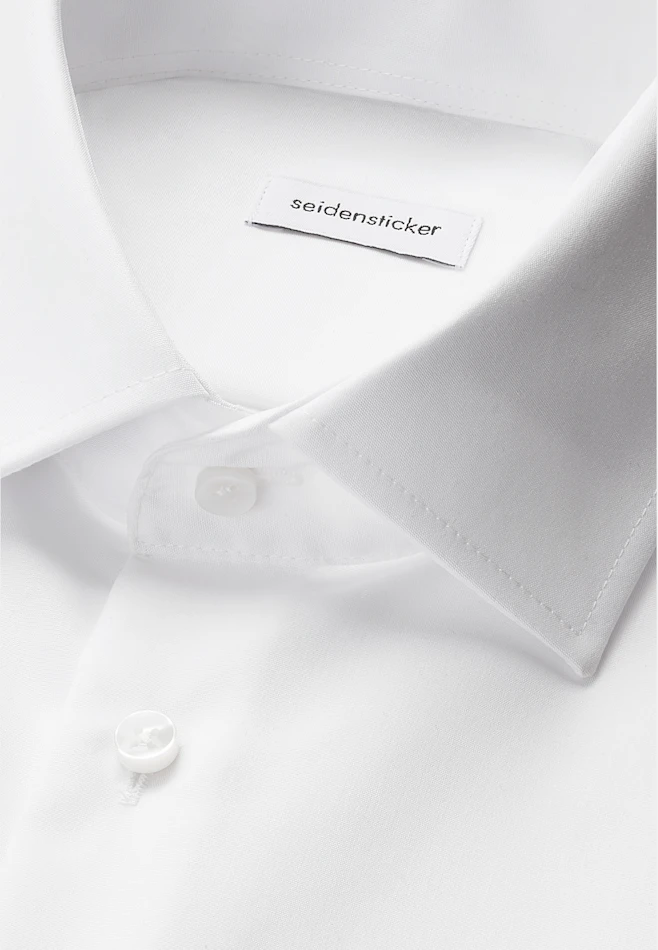 Regular Business shirt Uni in White | Seidensticker online shop
