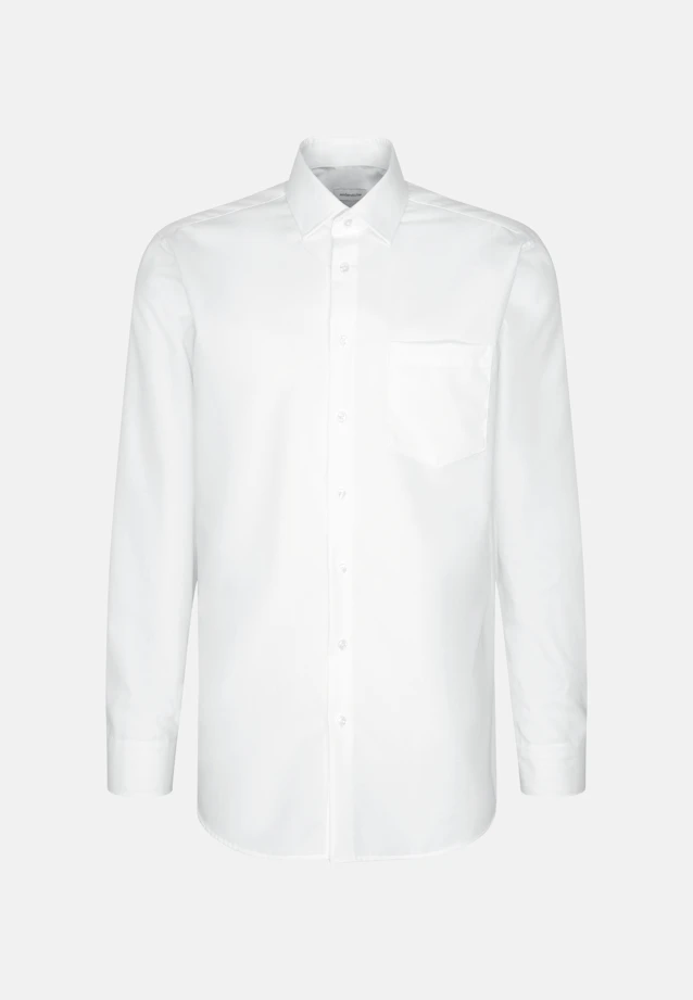 Regular Business shirt Uni in White |  Seidensticker Onlineshop