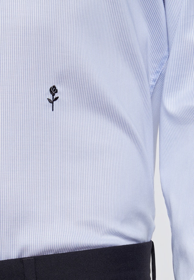 Slim Business Shirt Stripes in Light Blue |  Seidensticker Onlineshop