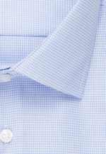 Regular Business Shirt Check in Medium Blue |  Seidensticker Onlineshop