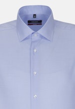 Regular Business Shirt Check in Medium Blue |  Seidensticker Onlineshop