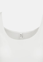 Slim fit Top Uni in Weiß |  Seidensticker Onlineshop