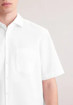 Regular Business Hemd Uni in Weiß |  Seidensticker Onlineshop