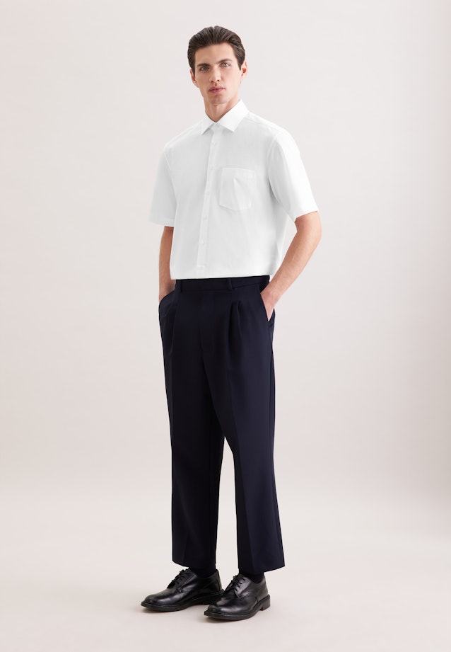 Regular Business Hemd Uni in Weiß |  Seidensticker Onlineshop