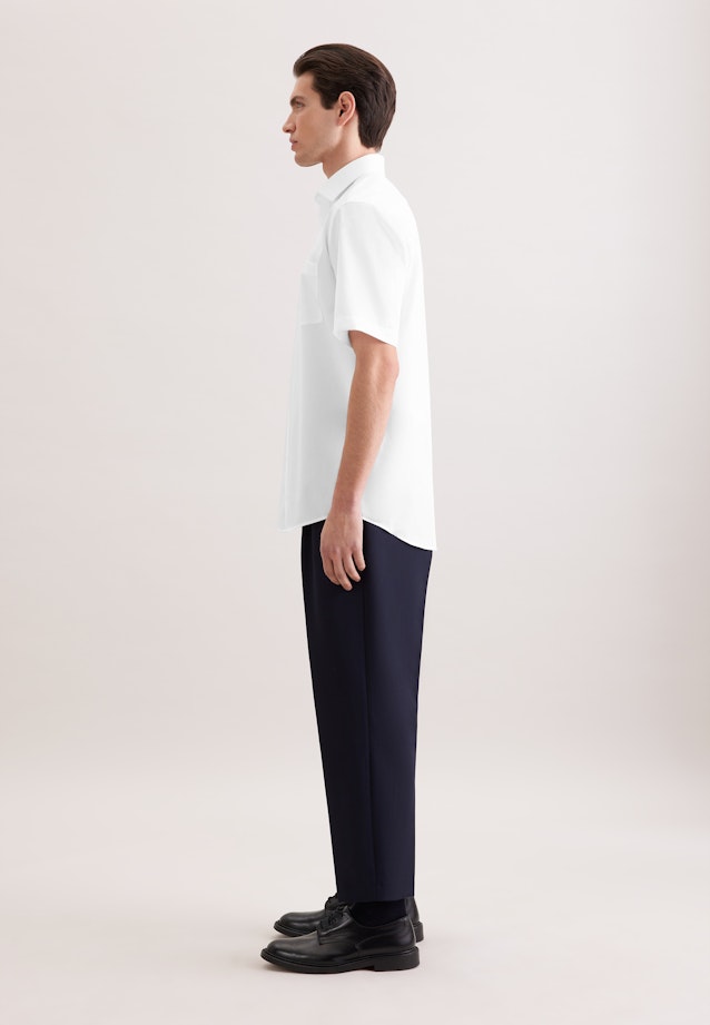 Regular Business Hemd Uni in Weiß |  Seidensticker Onlineshop