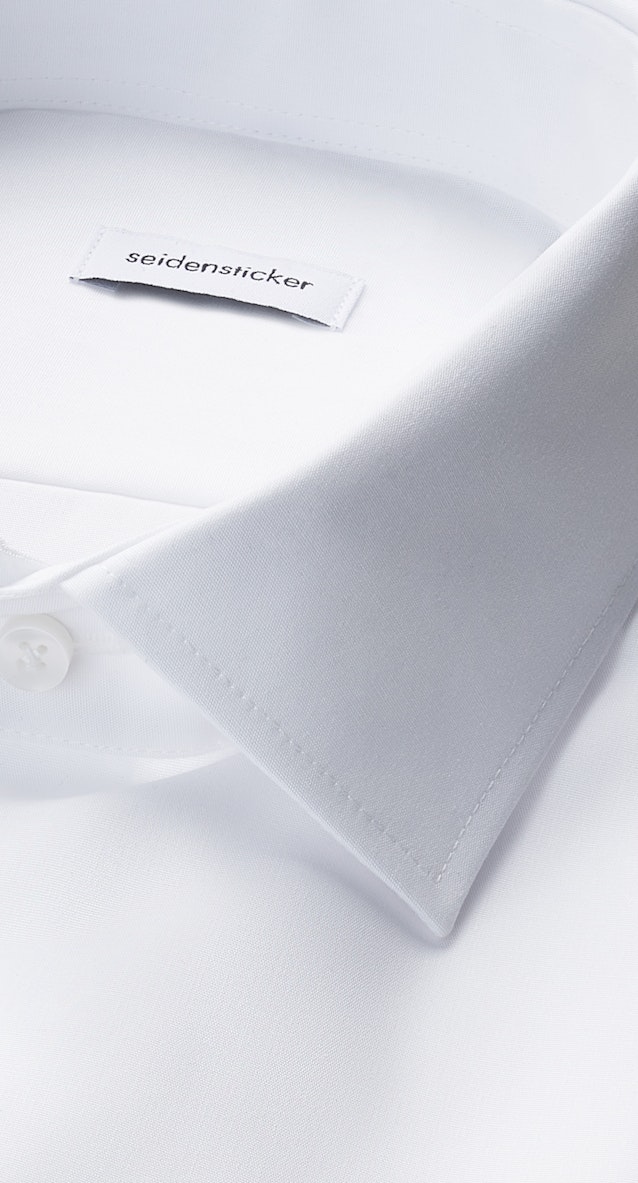 Regular Business shirt Uni in White |  Seidensticker Onlineshop