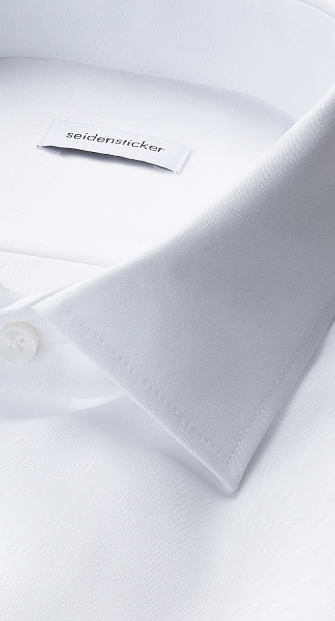 Regular Business shirt Uni in White | Seidensticker online shop
