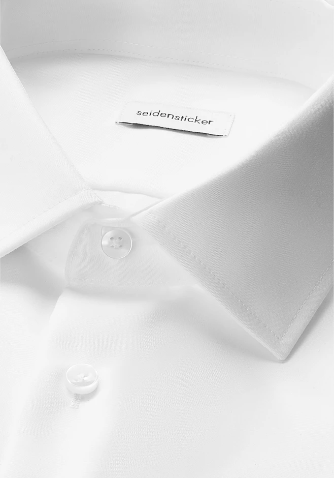 Regular Business Hemd Uni in Weiß | Seidensticker Onlineshop