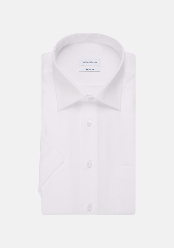 Regular Business shirt Uni in White | Seidensticker online shop