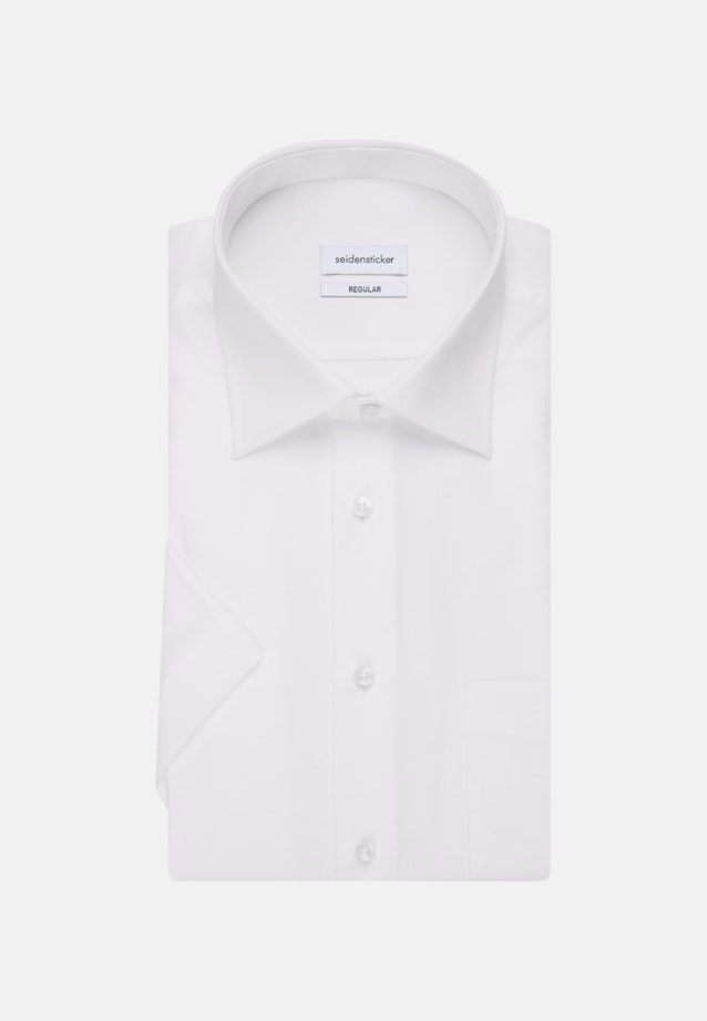 Regular Business shirt Uni in White |  Seidensticker Onlineshop