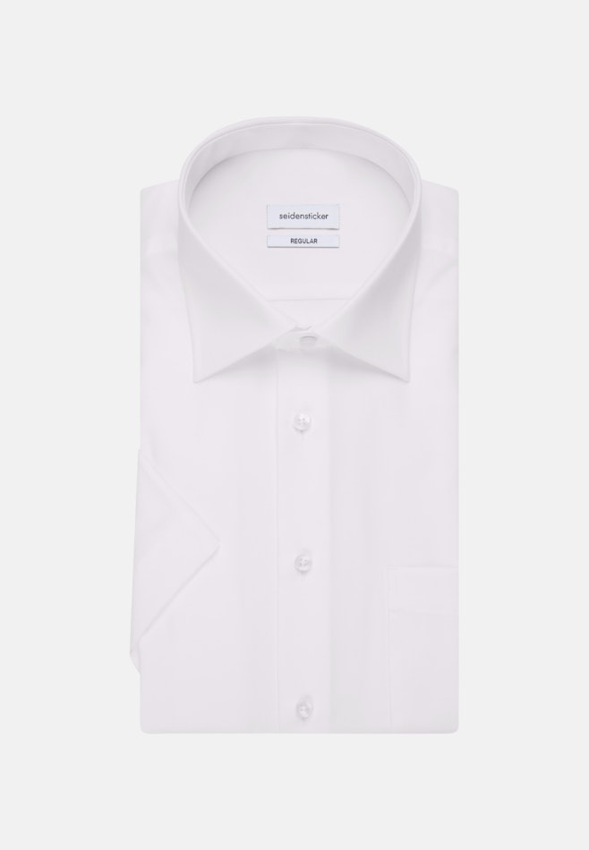 Regular Business shirt Uni in White | Seidensticker online shop