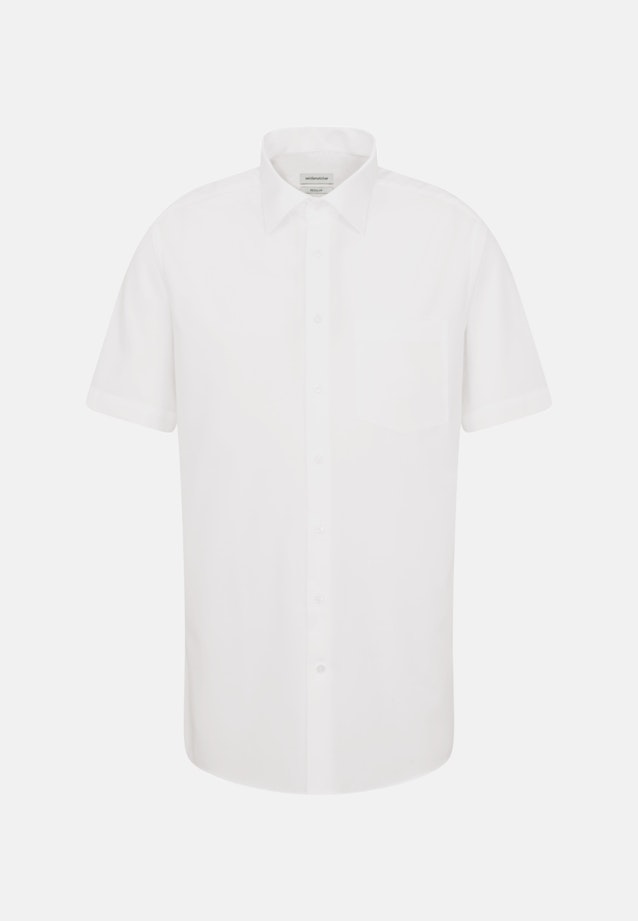 Regular Business shirt Uni in White |  Seidensticker Onlineshop