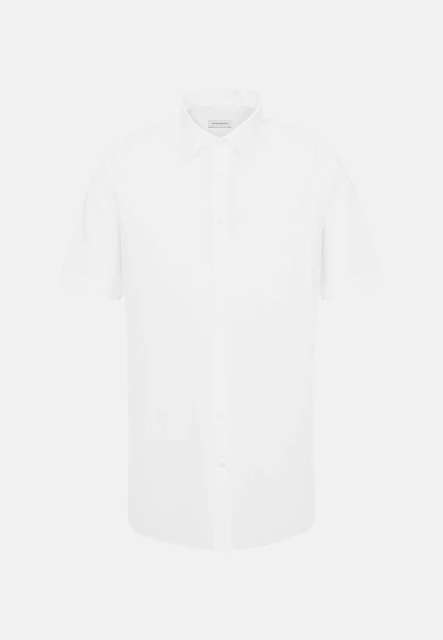 Regular Business Hemd Uni in Weiß |  Seidensticker Onlineshop