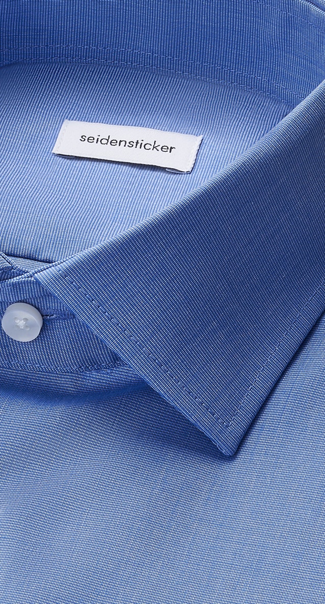 Regular Business shirt Uni in Medium Blue |  Seidensticker Onlineshop