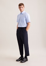 Regular Chemise d'affaires Uni in Bleu Clair |  Seidensticker Onlineshop