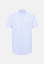 Regular Chemise d'affaires Uni in Bleu Clair |  Seidensticker Onlineshop