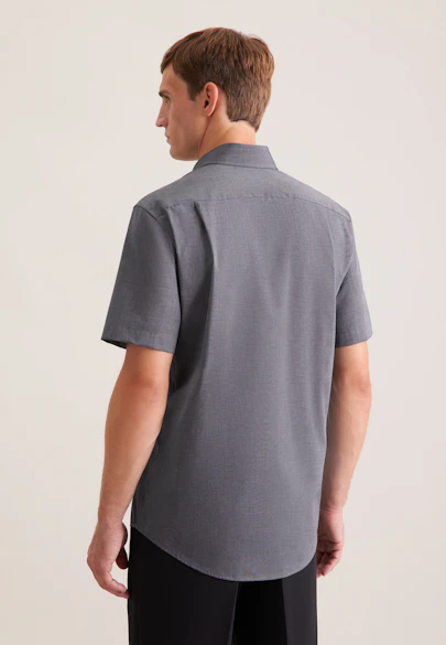 Regular Chemise d'affaires Uni in Gris | Seidensticker Onlineshop