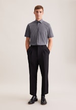 Regular Business Hemd Uni in Schwarz |  Seidensticker Onlineshop