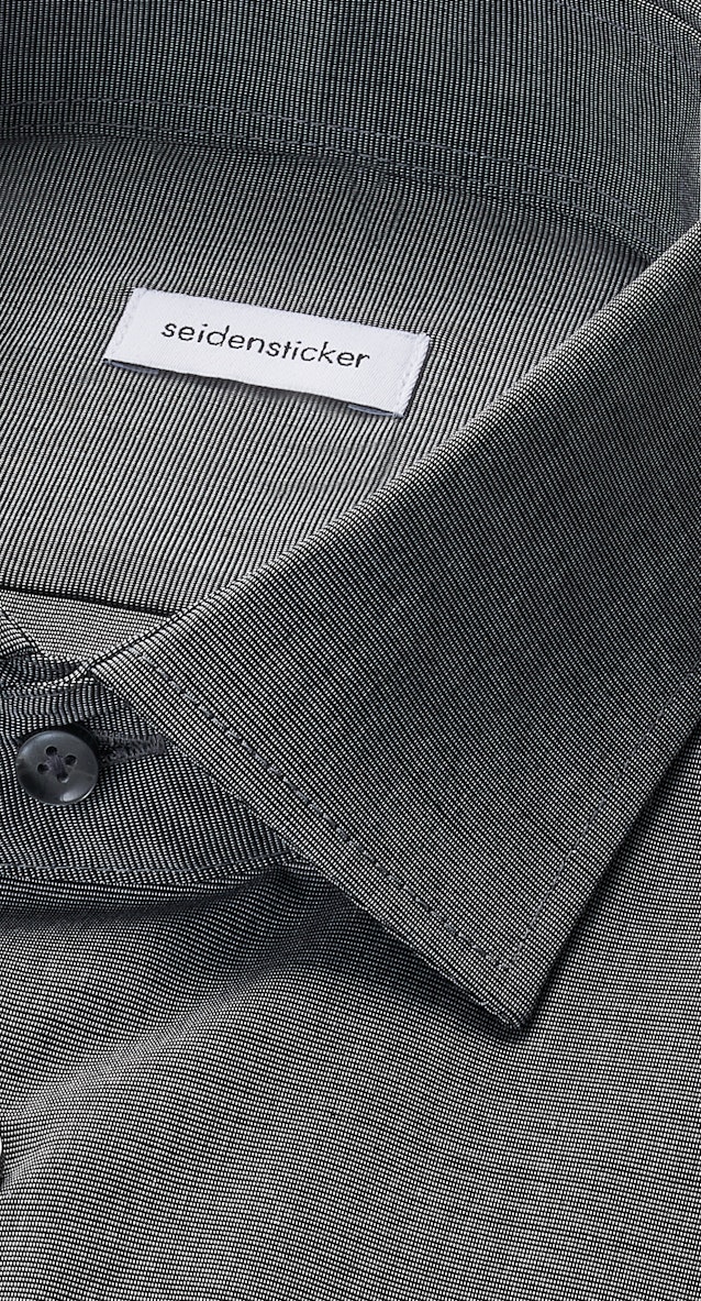 Regular Chemise d'affaires Uni in Gris |  Seidensticker Onlineshop