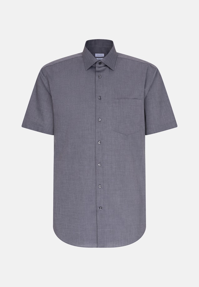 Regular Business Hemd Uni in Grau |  Seidensticker Onlineshop