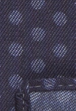 Pochettes A Pois in Bleu Foncé |  Seidensticker Onlineshop