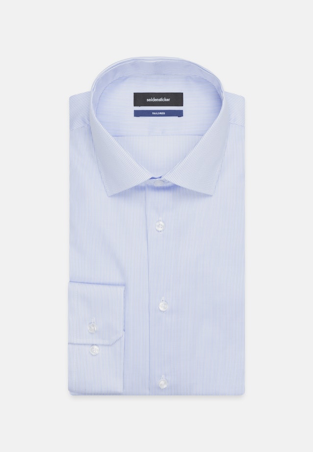 Shaped Business Shirt Stripes in Light Blue |  Seidensticker Onlineshop