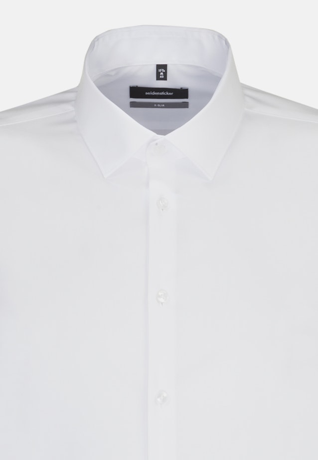 X-Slim Business Hemd Uni in Weiß |  Seidensticker Onlineshop