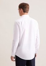 Regular Business shirt Uni in White |  Seidensticker Onlineshop