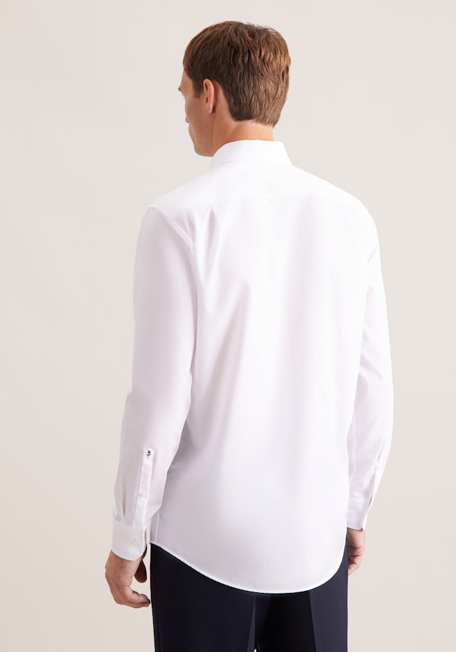 Regular Business shirt Uni in White | Seidensticker online shop