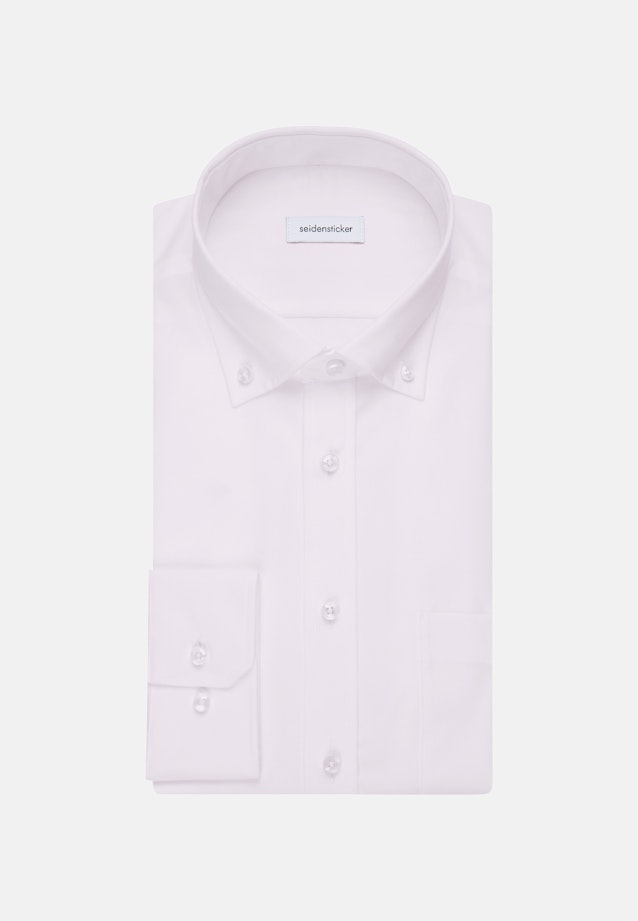 Regular Business shirt Uni in White |  Seidensticker Onlineshop
