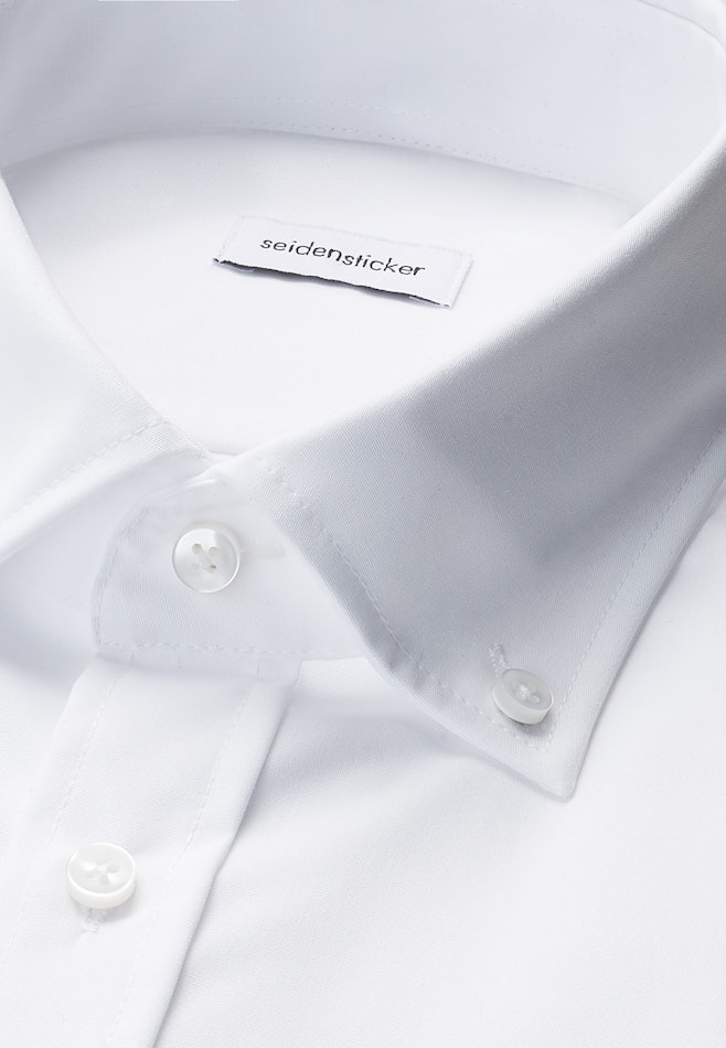 Regular Chemise d'affaires Uni dans Blanc | Boutique en ligne Seidensticker