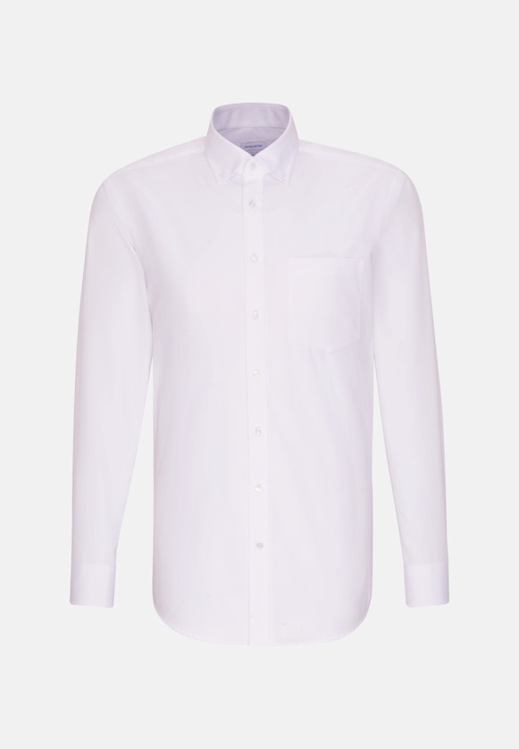 Regular Business shirt Uni in White |  Seidensticker Onlineshop
