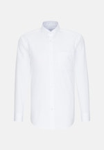 Chemise Business Regular Popeline Col Boutonné in Blanc |  Seidensticker Onlineshop